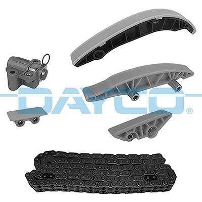 DAYCO KTC1193 — EKSANTRİK ZİNCİR SETİ (200 PS VE CONTA YOK) (ZİNCİR+GERGİ MEKANİZMA+DEMİR PALET+3 ADET KLAVUZ PALET) FORD