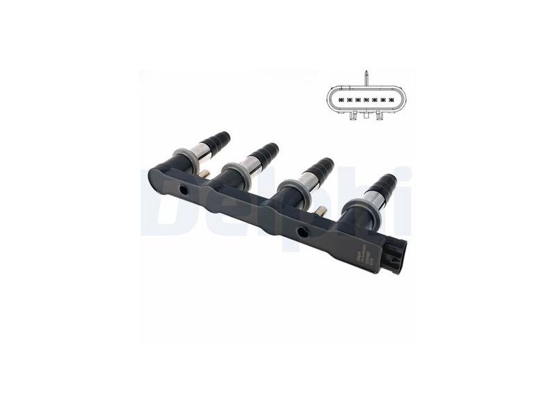 DELPHI CE8766212B1A — ATEŞLEME BOBİNİ CHEVROLET AVEO 1.4 06 > CRUZE 1.4-1.6-1.8 09 > KALOS 1.4 05 > LACETTI 1.4-1.6 05 >