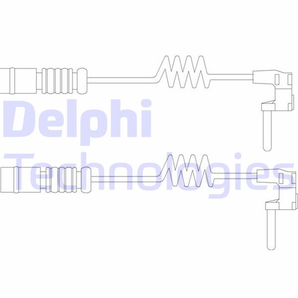 DELPHI LZ0232 — BALATA FISI MERCEDES W163 W463