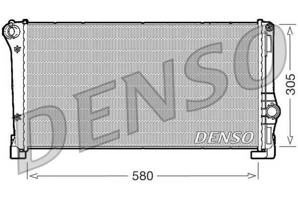 DENSO DRM09104 — SU RADYATÖRÜ (FIAT IDEA PUNTO 1.3 JTD 04-12)