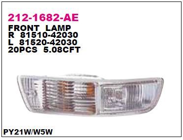 DEPO 2121682RAE — TAMPON SİNYAL LAMBASI SAĞ TOYOTA RAV4 98-00