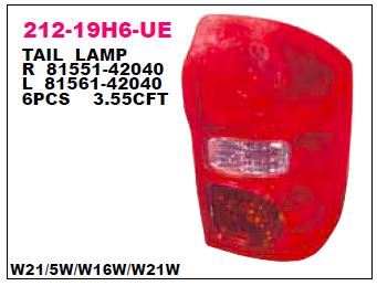 DEPO 21219H6RUE — STOP LAMBASI SAG-(DUYSUZ)-(TOYOTA RAV4 03/04 )