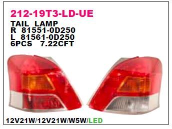 DEPO 21219T3RLDUE — STOP LAMBASI SAG-(DUYSUZ)-(TOYOTA YARIS 09/10 )