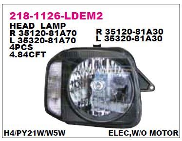 DEPO 2181126RLDEM2 — FAR SAĞ ELEKTRİKLİ JIMNY 01-