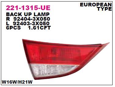 DEPO 2211315LUE — BAGAJ STOP LAMBASI SOL HYUNDAI ELANTRA 11-