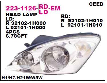 DEPO 2231126RLDEM — FAR CEED 08-09 H.B ELEKTRİKLİ SAĞ