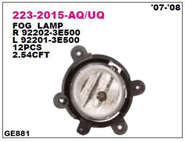 DEPO 2232015LAQ — SOL SİS FARI SORENTO 2,5 CRDI 06-09 (170 BG )
