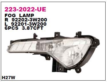 DEPO 2232022LUE — SİS LAMBASI SPORTAGE 11-15 ÖN SOL