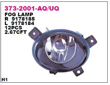 DEPO 3732001LUQ — SİS LAMBASI SOL VOLVO S60 01-04