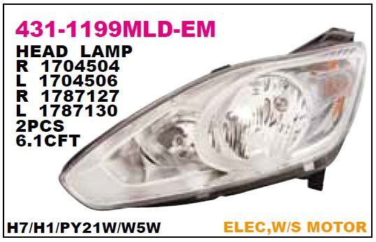 DEPO 4311199RMLDEM — FAR KOMPLE SAĞ C-MAX II 10-