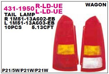 DEPO 4311950RLDUE — STOP LAMBASI GER VİTES LAMBALI SAĞ (STW)FORD FOCUS 98-04
