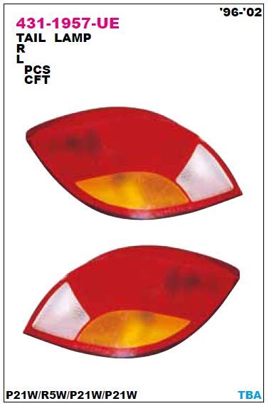 DEPO 4311957RLDUE — STOP LAMBASI SAĞ FORD KA 96-01