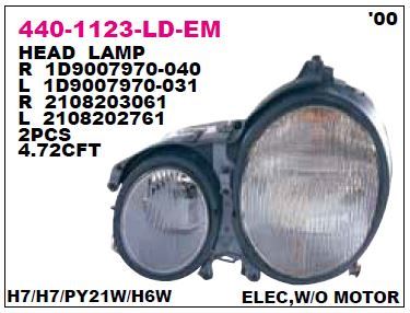 DEPO 4401123RLDEM — FAR ( MERCEDES W210 SAĞ 00-02 )