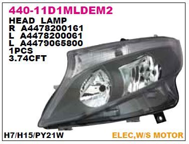 DEPO 44011D1LMLDEM2 — FAR ( MERCEDES W447 VITO SOL 2014-- )
