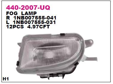 DEPO 4402007RUQ — SİS FARI ( MERCEDES W208-210 SAĞ )