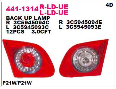 DEPO 4411314RLDUE — BAGAJ STOP LAMBASI SAĞ VOLKSWAGEN PASSAT 4K 05-09