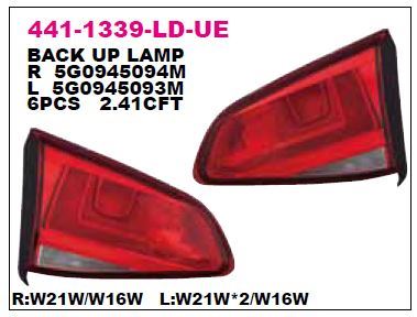 DEPO 4411339RLDUE — BAGAJ STOP LAMBASI SAĞ VOLKSWAGEN GOLF VII 13-