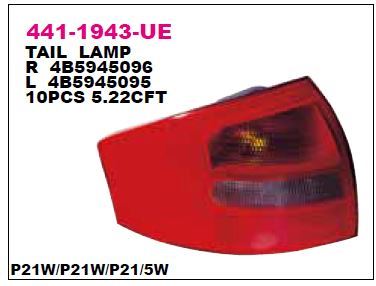 DEPO 4411943RUE — STOP LAMBASI SAĞ AUDI A6 95-