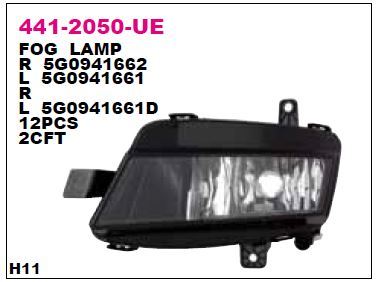 DEPO 4412050RUE — SİS LAMBASI SAĞ VOLKSWAGEN GOLF VII 13-