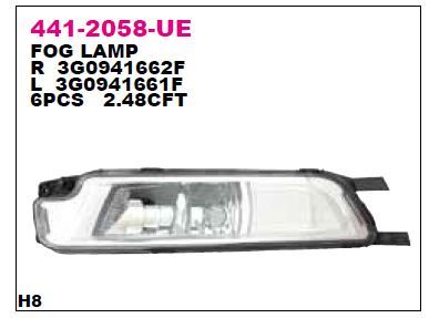 DEPO 4412058RUE — SİS LAMBASI SAĞ DONUSE DUYARLI VOLKSWAGEN PASSAT 14-