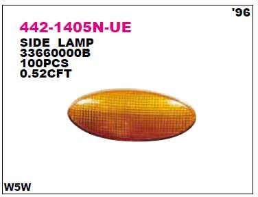 DEPO 4421405NUE — ÇAMURLUK SİNYALİ SOL-SAĞ OPEL VECTRA B 96-
