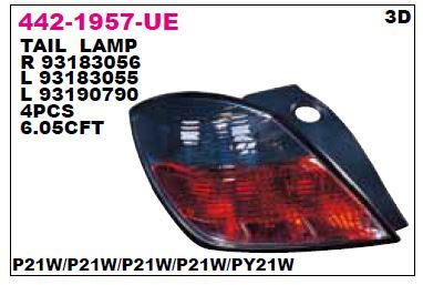 DEPO 4421957RUE — STOP LAMBASI SAĞ OPEL ASTRA GTC TEK KAPI