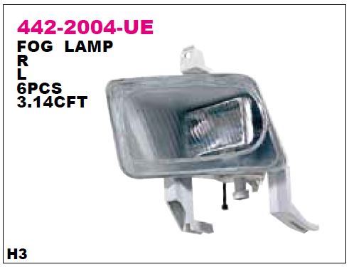 DEPO 4422004LUE — SİS LAMBASI SOL OPEL VECTRA B 96-98