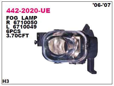 DEPO 4422020LUE — SİS LAMBASI SOL DUYSUZ OPEL CORSA D 06-07