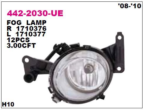 DEPO 4422030RUE — SİS LAMBASI SAĞ OPEL CORSA D 08-10