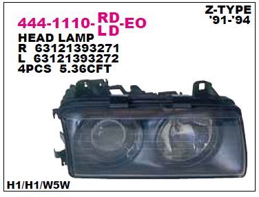 DEPO 4441110LLDEO — FAR BMW E36 SOL BENEKSIZ-MERCEKLI 90-95