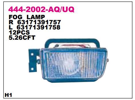 DEPO 4442002RUQ — SİS FARI ( BMW E34 SAĞ )