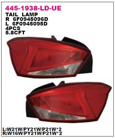 DEPO 4451938RLDUE — STOP LAMBASI SAĞ SEAT IBIZA 17-
