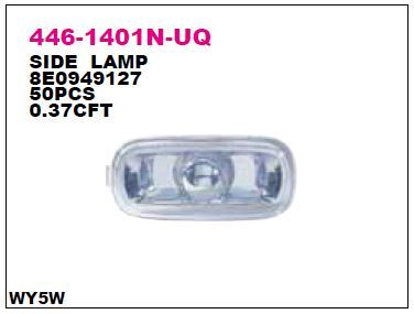 DEPO 4461401NUQ — ÇAMURLUK SİNYAL LAMBASI SOL SAĞ AUDI A3 04- A4 01- S4 01- A6 04-