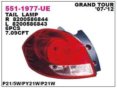 DEPO 5511977RUE — STOP LAMBASI SAĞ CLIO III GRAND TOUR 05-