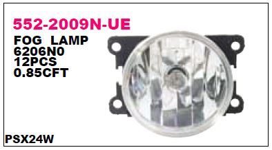 DEPO 5522009NUE — SİS LAMBASI DUYSUZ CITROEN C3 PICASSO 08- / 207 10- 308 09-