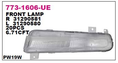 DEPO 7731606RUE — ÖN TAMPON POZISYON LAMBASI SAĞ VOLVO (V40) (13-)