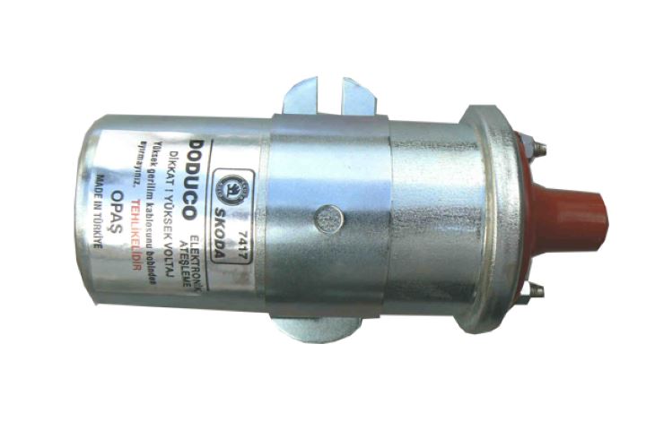 DODUCO 7417 — ATEŞLEME BOBİNİ 12V 4 SİLİNDİR SKODA FAVORIT-SKODA FORMEN-PICKUP