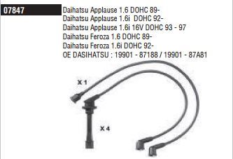 DODUCO 7847 — BUJİ KABLOSU-(DAIHATSU APPLAUSE 90// 1.6 16V )