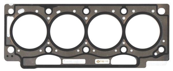 ELRING 716110 — CONTA SİLİNDİR KAPAK 1.60MM-(RENAULT TRAFIC-LAGUNA II 1.9DCI F9Q / SUZUKI GRAND VITARA 1.9D 05/ )