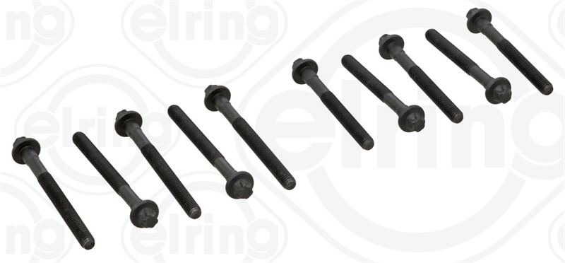 ELRING 759371 — SİLİNDİR KAPAK SAPLAMA TAKIMI [M10/1,5×93 - 5 ad. + M10/1,5×107,5 - 5 ad.] (RENAULT CLIO I 1.2-1.4-CLIO II