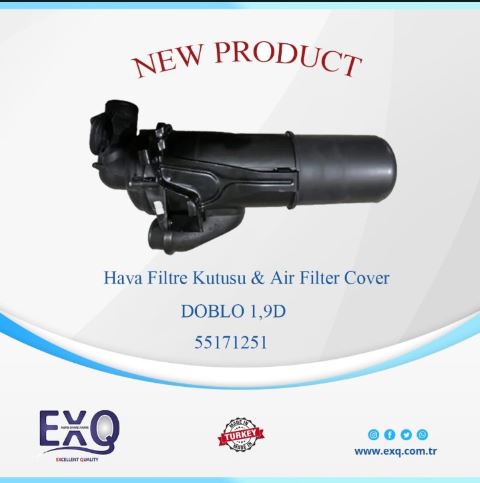 EXQ 178523 — HAVA FİLTRE KUTUSU FİAT DOBLO 1.9D