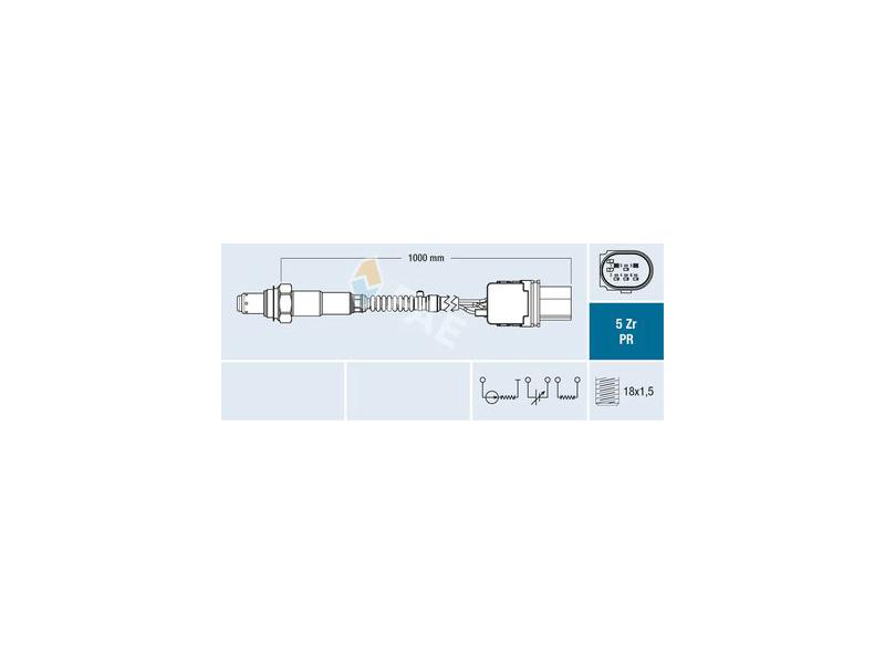 FAE 75070 — LAMBDA SENSÖRÜ BMW N47 52 53 62 04-