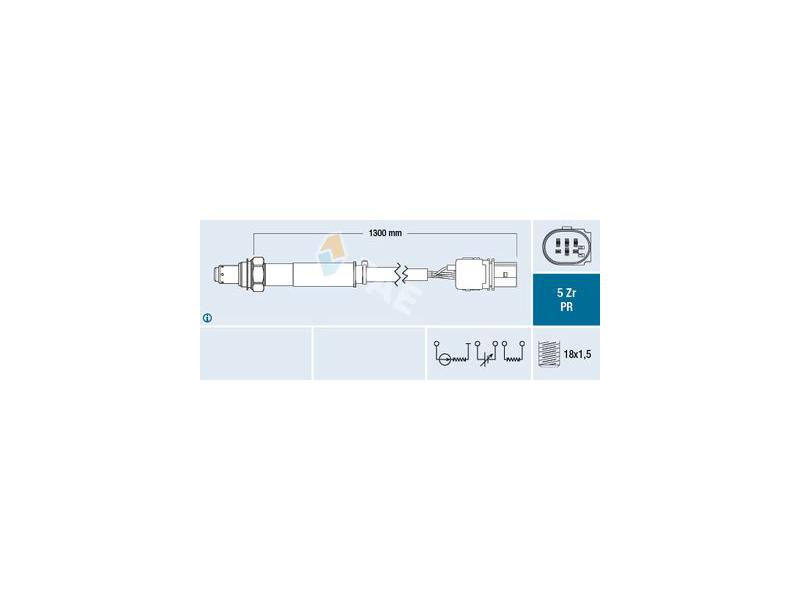 FAE 75098 — LAMBDA SENSÖRÜ BMW N54 55 M.BENZ 271 07-