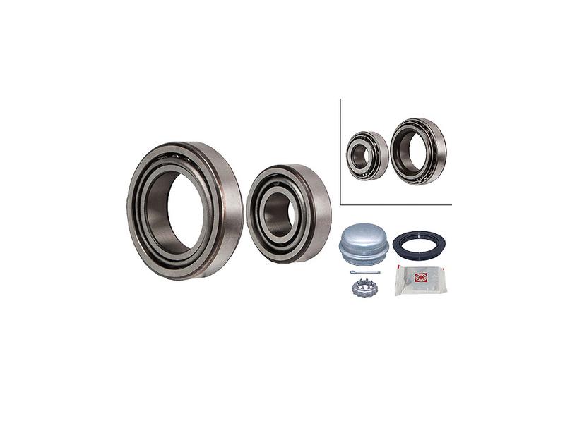 FAG 713610230 — ARKA TEKER RULMAN SETİ ( KEÇE + KOPILYA + KAPAK + SOMUN ) AUDI 80 / 90 / 100 / OPEL- CORSA B / COMBO B /