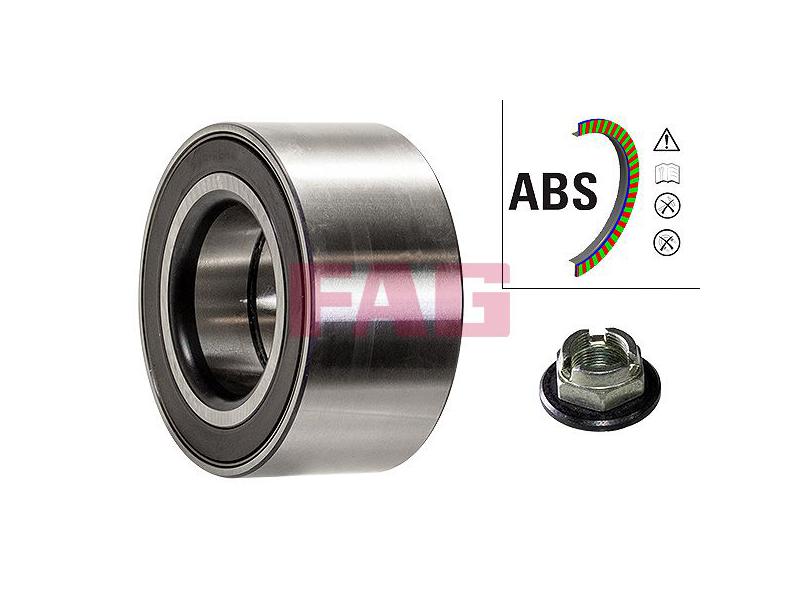 FAG 713678410 — PORYA RULMANI ÖN FORD MONDEO I II III JAGUAR X-TYPE 93> ABS 75x40x37 JAGUAR XTYPE 01-09 40.x75x37 ABS LI