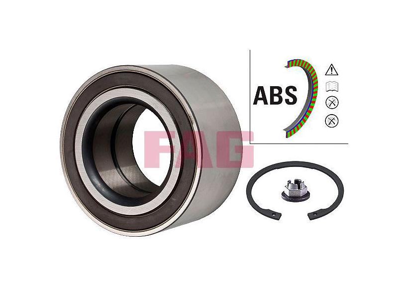 FAG 713678970 — ÖN TEKER RULMANI KIT FOCUS III 11-17 KUGA I-II 08-14 YENİ CONNECT 14> ABS LI