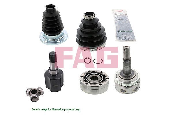 FAG 771041830 — AKS KAFASI ARKA İÇ MERCEDES W124 R170 W201 W202 C208 W210