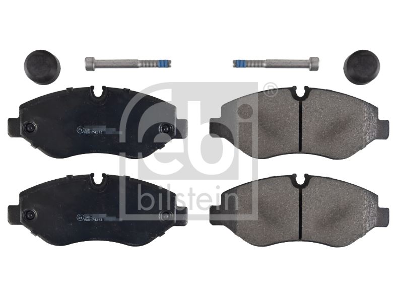 FEBI 16710 — ÖN FREN BALATASI-TEK TEKER- (VW CRAFTER 06-16 MERCEDES SPRINTER 06-16 / SPRINTER 2017-- W907 / W447 VITO )