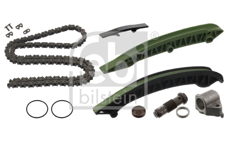 FEBI 46374 — EKSANTRİK ZİNCİR GERGİ SETİ ( MERCEDES 271 CGI / 204-212-207 / EKS. ZINCIRI+Z.GERGİSİ+3KIZAK+TAPA+2ORING )