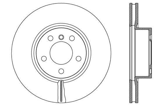 FERODO DDF2314C1 — FREN DİSKİ ÖN ( ADET ) > BMW X3 F25 - X4 F26 ( 13 > 18 )